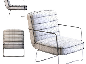 armchair study 3D Model