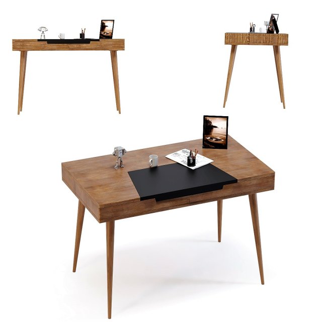 writing desk happy stay 3D Model .c4d .max .obj .3ds .fbx .stl .blend 