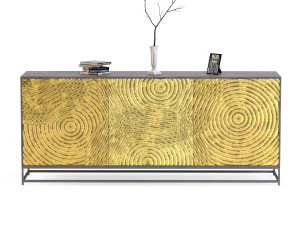 sideboard circulo Modelo 3D