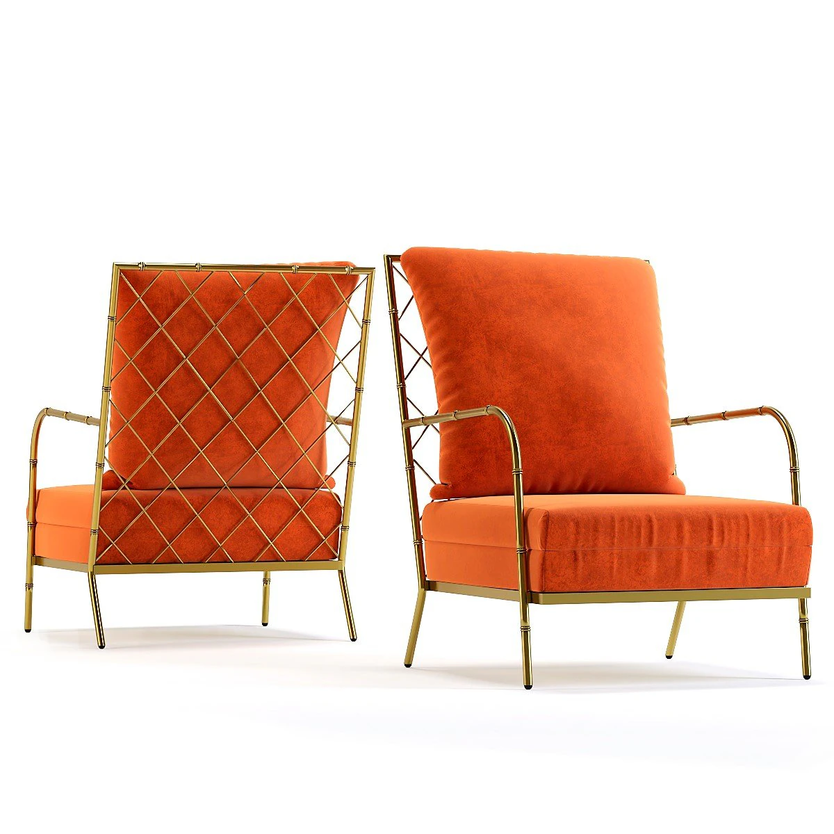 arm chair regina 3D Model .c4d .max .obj .3ds .fbx .stl .blend