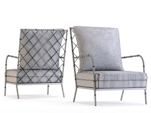 arm chair regina 3D Model