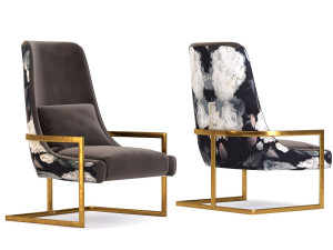 bolt armchair Modèle 3D