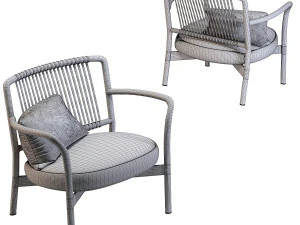 bold club armchair 3D Model