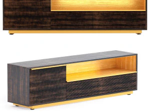 TV-Board, Casino-Lounge 3D Modell