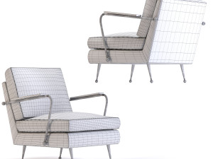 armchair gamble sand Modelo 3D
