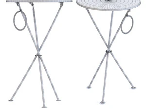 side table clack circles 3D Model
