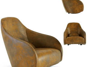 armchair swing ritmo vintage econo 3D Model