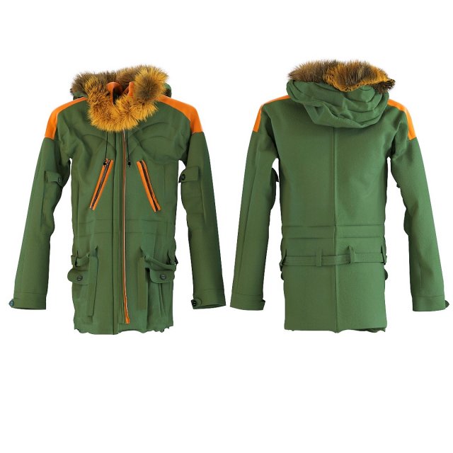 jacket 001 3D Model .c4d .max .obj .3ds .fbx .stl .blend 