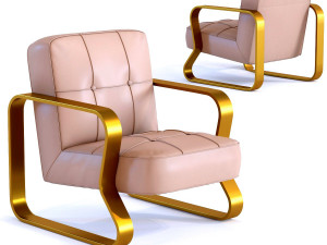 armchair dune Modelo 3D