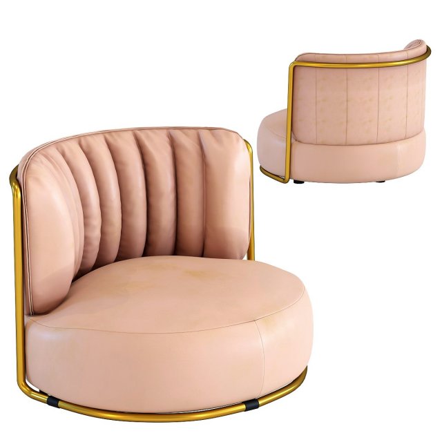armchair salto 3D 모델 .c4d .max .obj .3ds .fbx .stl .blend 