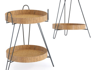 side table beach hut Modelo 3D