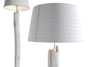 floor lamp nature straight 3D Model