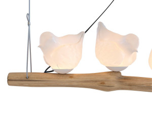 pendant lamp dining birds 3D Model