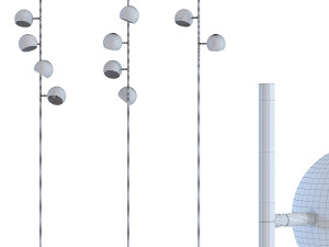 floor lamp calotta 3D Model