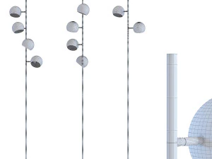 floor lamp calotta 3D Model