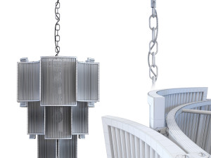 pendant lamp finestra steps 3D Model
