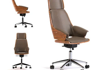 fauteuil music hall turkoois 3D Model