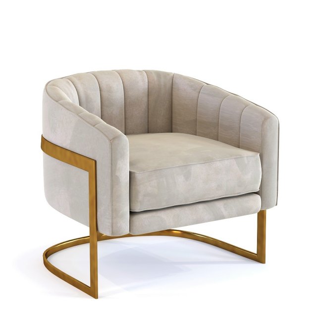 armchair pure elegance 3D 模型 .c4d .max .obj .3ds .fbx .stl .blend 
