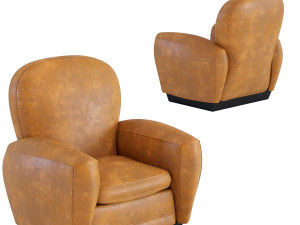armchair round vintage smart 3D Model