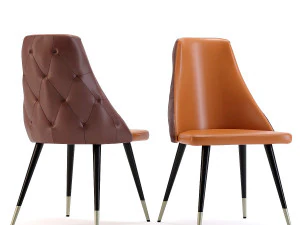 cadeira urbana desejo marrom Modelo 3D