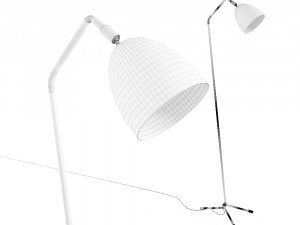 kare floor lamp knit 3D 모델