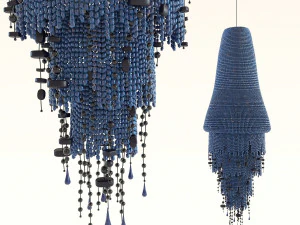 підвісний світильник medusa grey 3D Модель