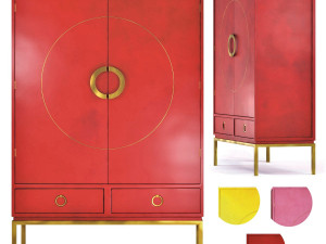 wardrobe disk set 3D-Modell