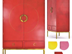 wardrobe disk set 3D Model