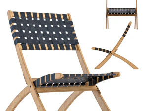 sedia pieghevole ipanema Modello 3D