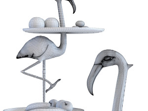 etagere flamingo 3D Model