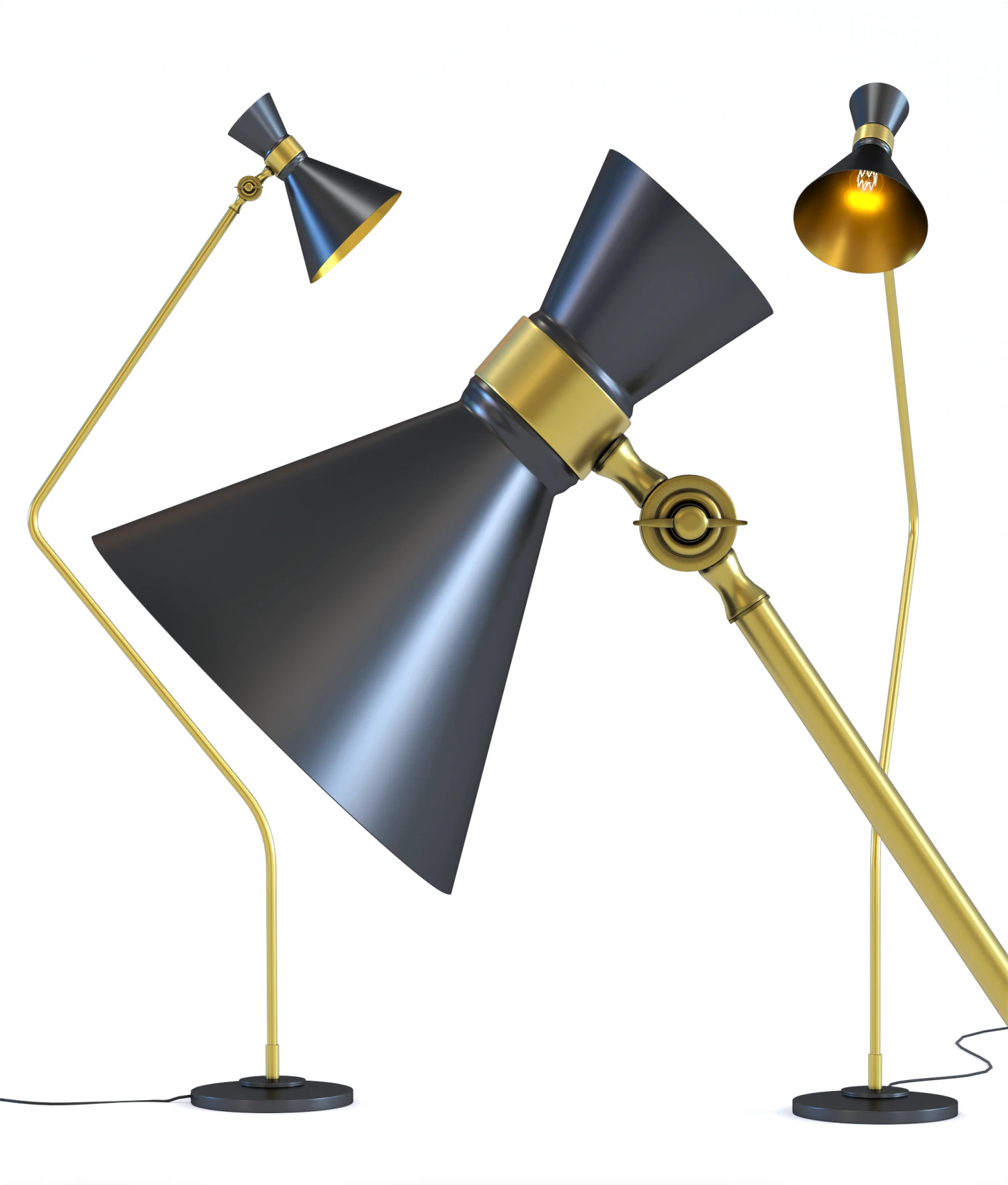floor lamp skagen 3D Model .c4d .max .obj .3ds .fbx .stl .blend 