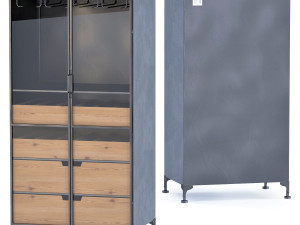wine cabinet refugio 3D Модель