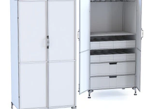 wine cabinet refugio 3D Model