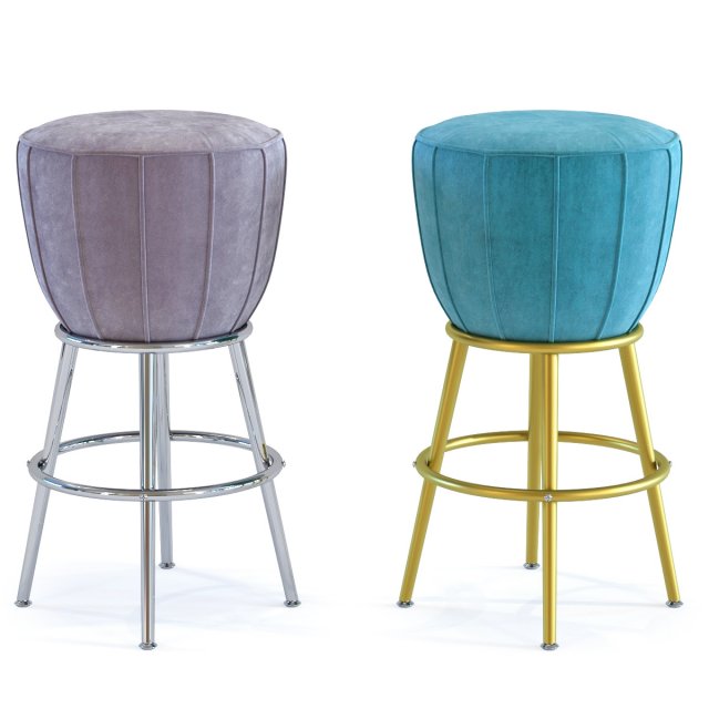 bar stool after work Model 3D .c4d .max .obj .3ds .fbx .stl .blend 