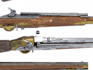 пневматична гвинтівка жирардоні 3D Модель