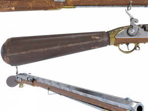 girardoni air rifle 3D Model