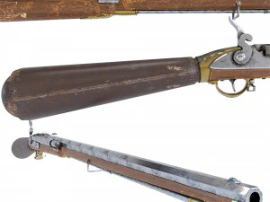 girardoni air rifle 3D Model