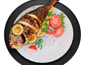 balık seti 3D Model