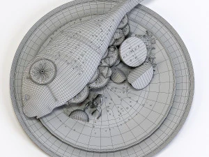 fish set 3D Model
