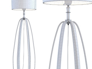 floor lamp loop kare design 3D 模型