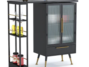 바 캐비닛 라 고메라 3D 모델