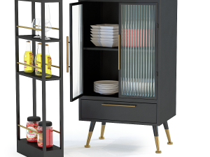 bar cabinet la gomera 3D 模型