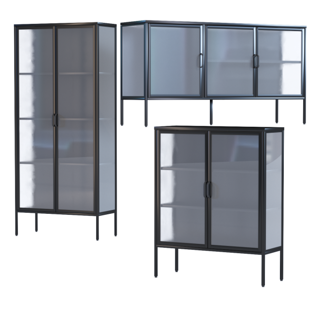 cabinet downtown set 3Dモデル .c4d .max .obj .3ds .fbx .stl .blend 