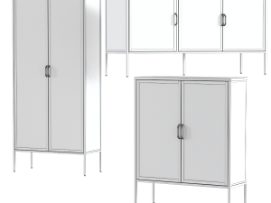 cabinet downtown set 3Dモデル