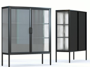 cabinet downtown set 3Dモデル