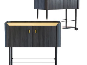 bar arabası milano 3D Model