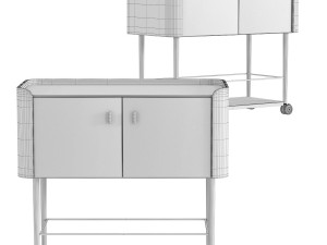 bar trolley milano 3D Model