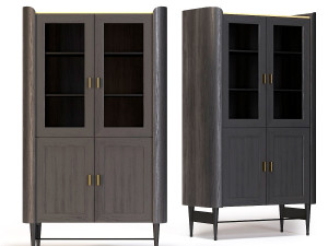 display cabinet milano 140x80 3D-Modell