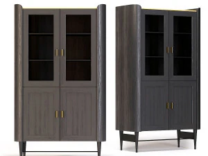 вітрина milano 140x80 3D Модель