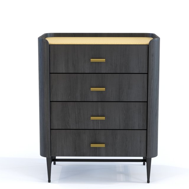 dresser milano 80 Modelo 3D .c4d .max .obj .3ds .fbx .stl .blend 